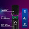 Cezo BM 800 Condenser Microphone Kit Set with V8 Sound Card, Boom Arm Stand, Pop Shield Recording Studio Equipment Full Set with 3.5mm Mic for Smartphones Live Streaming Youtubers - Black Cezo BM 800 Condenser Microphone Kit Set with V8 Sound Card, Boom Arm Stand, Pop Shield Recording Studio Equipment Full Set with 3.5mm Mic for Smartphones Live Streaming Youtubers - Black