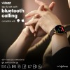 Vibez by Lifelong Smartwatch for Women with 2 Silicone Straps, Bluetooth Calling, HD Display, Multiple Watch Faces, Sports Modes, Health Tracking (VBSWW27,Emerald) Vibez by Lifelong Smartwatch for Women with 2 Silicone Straps, Bluetooth Calling, HD Display, Multiple Watch Faces, Sports Modes, Health Tracking (VBSWW27,Emerald)
