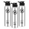 Pigeon Inox Hydra 900 ml Sipper (Pack of 3, Black, Steel/Chrome, Steel) Pigeon Inox Hydra 900 ml Sipper (Pack of 3, Black, Steel/Chrome, Steel)