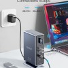ORICO USB C Triple Display Docking Station for MacBook Pro M1, Mac, Window with Dual 4K HDMI, 8 USB Ports, Display Port, 100W PD, RJ45, 3.5mm Audio, TF/SD Extended Display for macOS ORICO USB C Triple Display Docking Station for MacBook Pro M1, Mac, Window with Dual 4K HDMI, 8 USB Ports, Display Port, 100W PD, RJ45, 3.5mm Audio, TF/SD Extended Display for macOS