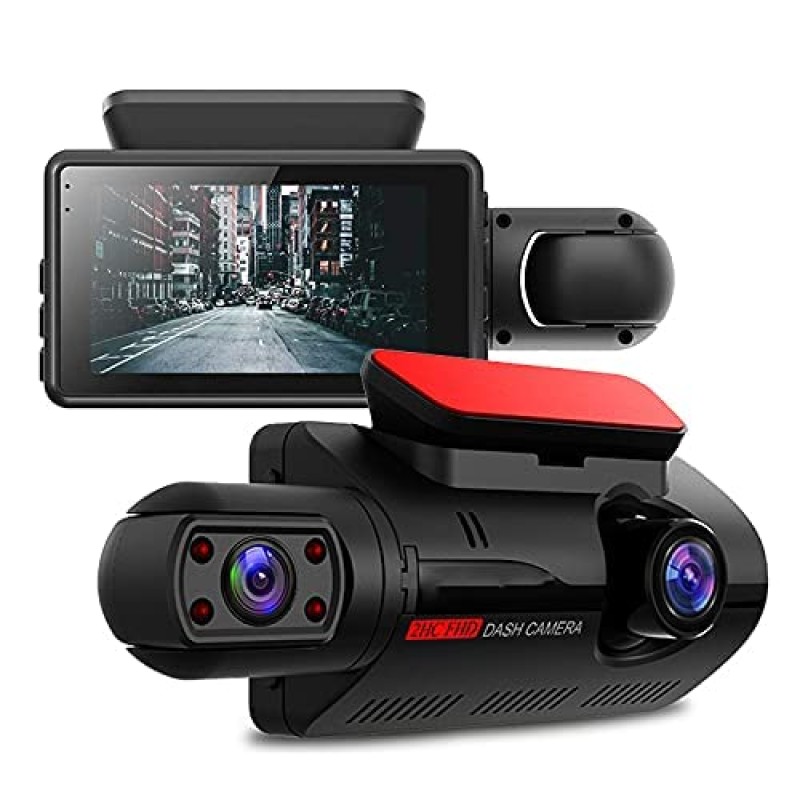 Sprugal Car Dashcam || DVR Camera 360 Degree Lens || FHD 1080P IPS Screen || Night Vision || Parking Monitoring Sprugal Car Dashcam || DVR Camera 360 Degree Lens || FHD 1080P IPS Screen || Night Vision || Parking Monitoring