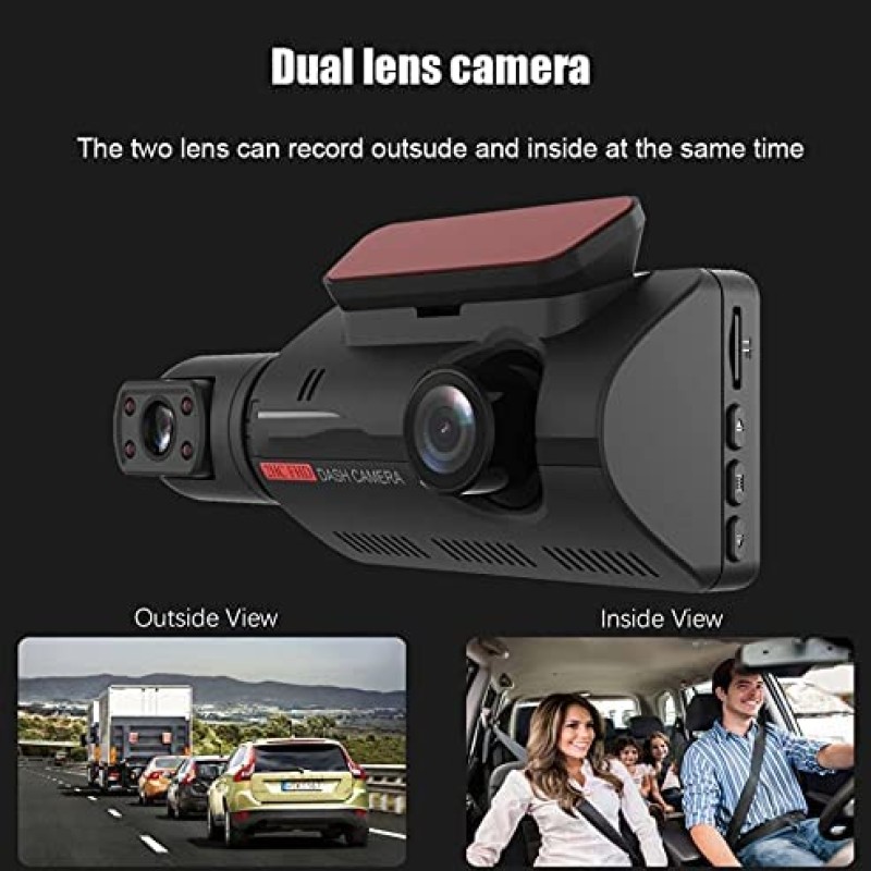 Sprugal Car Dashcam || DVR Camera 360 Degree Lens || FHD 1080P IPS Screen || Night Vision || Parking Monitoring Sprugal Car Dashcam || DVR Camera 360 Degree Lens || FHD 1080P IPS Screen || Night Vision || Parking Monitoring
