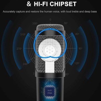 CEZO USB Microphone Condenser Microphnoe with Tripod Stand, USB Cable and Input Volume Control Knob, Cardioid Studio for Recording Streaming and YouTube Videos CompatibleWith PC & Laptop CEZO USB Microphone Condenser Microphnoe with Tripod Stand, USB Cable and Input Volume Control Knob, Cardioid Studio for Recording Streaming and YouTube Videos CompatibleWith PC & Laptop