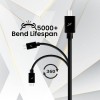 FLiX (Beetel Flow USB to Micro USB PVC Data Sync & 12W(2.4A) Fast Charging Cable,Made in India,480Mbps Data Sync,Solid Cable,1 Meter Long cable for all Andriod & Micro USB Devices (Black)(XCD-FPM01) FLiX (Beetel Flow USB to Micro USB PVC Data Sync & 12W(2.4A) Fast Charging Cable,Made in India,480Mbps Data Sync,Solid Cable,1 Meter Long cable for all Andriod & Micro USB Devices (Black)(XCD-FPM01)