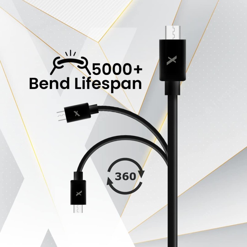 FLiX (Beetel Flow USB to Micro USB PVC Data Sync & 12W(2.4A) Fast Charging Cable,Made in India,480Mbps Data Sync,Solid Cable,1 Meter Long cable for all Andriod & Micro USB Devices (Black)(XCD-FPM01) FLiX (Beetel Flow USB to Micro USB PVC Data Sync & 12W(2.4A) Fast Charging Cable,Made in India,480Mbps Data Sync,Solid Cable,1 Meter Long cable for all Andriod & Micro USB Devices (Black)(XCD-FPM01)