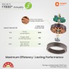 Orient Electric’s 1200mm I Tome Plus| BLDC energy saving ceiling fan | BEE 5-star rated | Ceiling fan with LED lights | Saves up to 50% on electricity bills | 3-year warranty | Topaz Gold, pack of 1 Orient Electric’s 1200mm I Tome Plus| BLDC energy saving ceiling fan | BEE 5-star rated | Ceiling fan with LED lights | Saves up to 50% on electricity bills | 3-year warranty | Topaz Gold, pack of 1