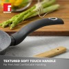Bergner Orion NonStick 28 cm Fry Pan/ Skillet, 100% Recyclable, For Low Oil Sauté/Pancake/ Crepe/Eggs/Paratha/Toasts, Textured Soft Touch Handle, Granite Finish, Induction & Gas ready, 1-Year Warranty Bergner Orion NonStick 28 cm Fry Pan/ Skillet, 100% Recyclable, For Low Oil Sauté/Pancake/ Crepe/Eggs/Paratha/Toasts, Textured Soft Touch Handle, Granite Finish, Induction & Gas ready, 1-Year Warranty