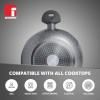 Bergner Orion NonStick 28 cm Kadai, Glass Lid, 3.3 L Capacity, 100% Recyclable, for Deep Fry/Stir-Fry/Curry, Textured Soft Touch Handles, Granite Finish, Induction Bottom, 1-Year Warranty by Bergner Bergner Orion NonStick 28 cm Kadai, Glass Lid, 3.3 L Capacity, 100% Recyclable, for Deep Fry/Stir-Fry/Curry, Textured Soft Touch Handles, Granite Finish, Induction Bottom, 1-Year Warranty by Bergner