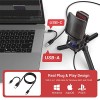 Audio Array AM-C6 USB Plug & Play Condenser Microphone Kit | with pop-Filter & Shock Mount | 3.5 mm No Latency Monitoring, Volume Control & Mute Button | Gaming, Podcasting & Streaming Audio Array AM-C6 USB Plug & Play Condenser Microphone Kit | with pop-Filter & Shock Mount | 3.5 mm No Latency Monitoring, Volume Control & Mute Button | Gaming, Podcasting & Streaming