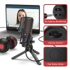 Audio Array AM-C6 USB Plug & Play Condenser Microphone Kit | with pop-Filter & Shock Mount | 3.5 mm No Latency Monitoring, Volume Control & Mute Button | Gaming, Podcasting & Streaming Audio Array AM-C6 USB Plug & Play Condenser Microphone Kit | with pop-Filter & Shock Mount | 3.5 mm No Latency Monitoring, Volume Control & Mute Button | Gaming, Podcasting & Streaming