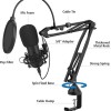 Audio Array AA-01 Suspension Boom Scissor Microphone Stand | Double Layer Mesh Pop Filter | Sturdy Boom Arm with 1.8kg Capacity | 5/8" to 3/8" Screw Adapter | Mic Holder | Mic Foam Cover | Cable Ties Audio Array AA-01 Suspension Boom Scissor Microphone Stand | Double Layer Mesh Pop Filter | Sturdy Boom Arm with 1.8kg Capacity | 5/8" to 3/8" Screw Adapter | Mic Holder | Mic Foam Cover | Cable Ties