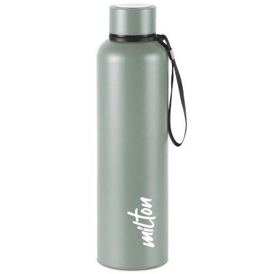 Milton Aura 1000 Thermosteel Bottle, 1050 ml Water Bottles, 24 Hours Hot and Cold, Easy to Carry, Easy Grip, Rust Proof, Tea, Coffee, Office, Travel Bottle, Grey Milton Aura 1000 Thermosteel Bottle, 1050 ml Water Bottles, 24 Hours Hot and Cold, Easy to Carry, Easy Grip, Rust Proof, Tea, Coffee, Office, Travel Bottle, Grey