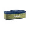 Borosil Ace Borosilicate Glass Lunch Boxes Set of 2 (320 ml Each) with Lunch Bag, Square, Horizontal, Lunchboxes for Office & College, Microwave Safe, Leak Proof (Transparent, Green) Borosil Ace Borosilicate Glass Lunch Boxes Set of 2 (320 ml Each) with Lunch Bag, Square, Horizontal, Lunchboxes for Office & College, Microwave Safe, Leak Proof (Transparent, Green)