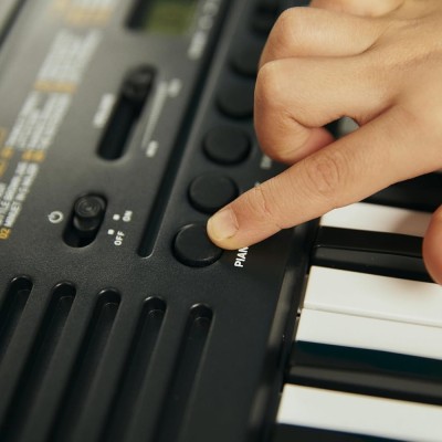 Casiotone Mini Keyboard SA-51 with Piano tones, Black
