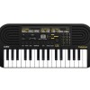 Casiotone Mini Keyboard SA-51 with Piano tones, Black