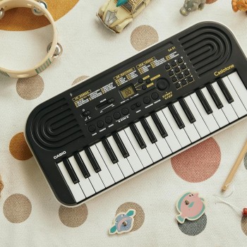 Casiotone Mini Keyboard SA-51 with Piano tones, Black