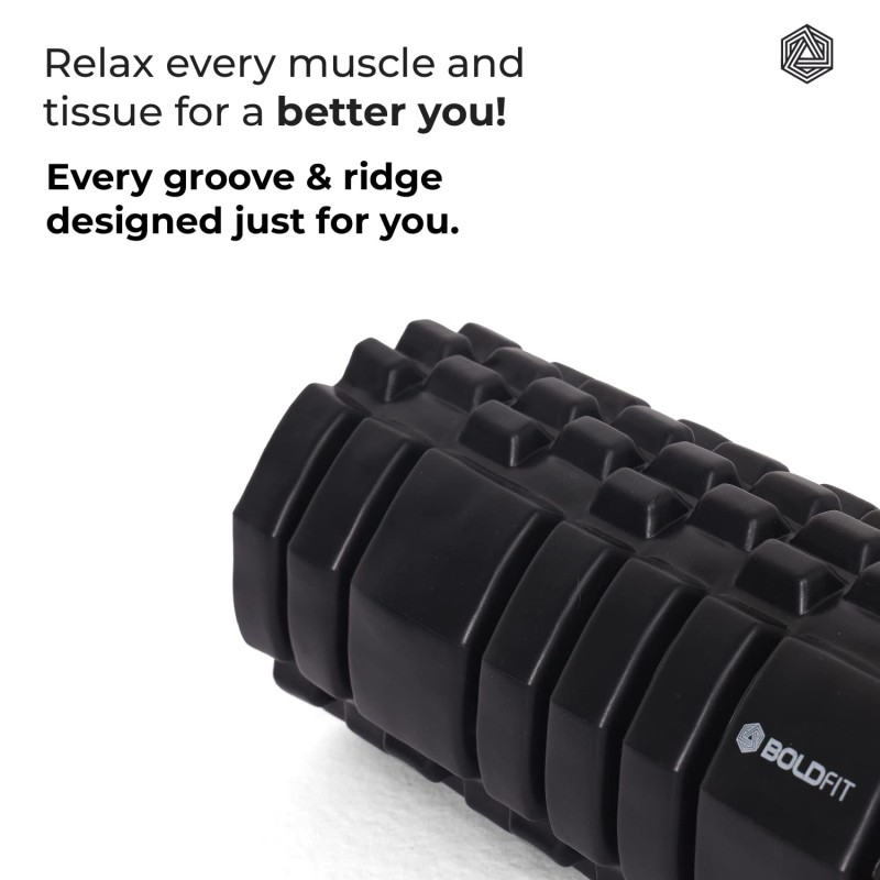 Boldfit Foam Roller For Deep Tissue Massage High Density Foam Rollers Stick For Physical, 1 Count (Pack of 1) Boldfit Foam Roller For Deep Tissue Massage High Density Foam Rollers Stick For Physical, 1 Count (Pack of 1)