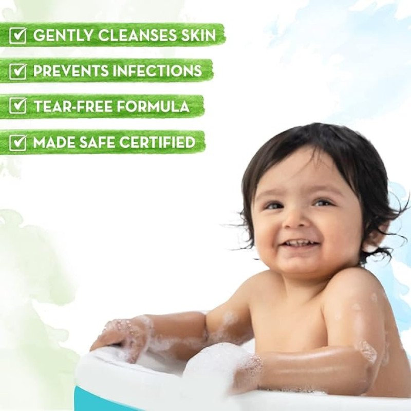 Mamaearth Coco Soft Body Wash For Babies - 400 ml | Infused with Coconut Milk & Turmeric | Tear Free Cleanser, Gently Cleanses Skin & Prevents Infections Mamaearth Coco Soft Body Wash For Babies - 400 ml | Infused with Coconut Milk & Turmeric | Tear Free Cleanser, Gently Cleanses Skin & Prevents Infections