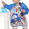 BabyGo Washable 2 Pcs Long Sleeve Bibs, Waterproof Baby Bibs, Toddler Sleeved Bib, Baby Smock for Eating Feeding, 6-24 Months (Multicolor) BabyGo Washable 2 Pcs Long Sleeve Bibs, Waterproof Baby Bibs, Toddler Sleeved Bib, Baby Smock for Eating Feeding, 6-24 Months (Multicolor)