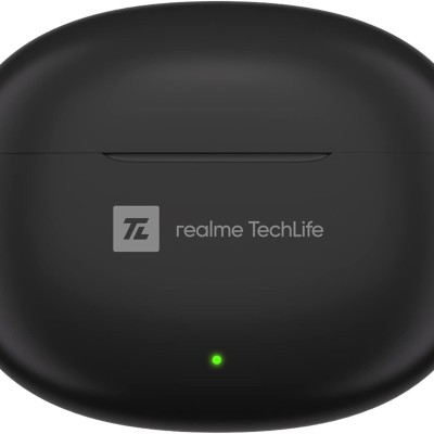 realme TechLife Buds T100 Bluetooth Truly Wireless in Ear Earbuds with mic, AI ENC for Calls, Google Fast Pair, 28 Hours Total Playback with Fast Char