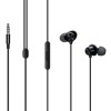 OnePlus Nord Wired Earphones with mic, 3.5mm Audio Jack, Enhanced bass with 9.2mm Dynamic Drivers, in-Ear Wired Earphone - Black OnePlus Nord Wired Earphones with mic, 3.5mm Audio Jack, Enhanced bass with 9.2mm Dynamic Drivers, in-Ear Wired Earphone - Black