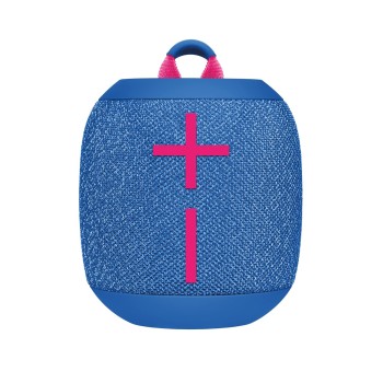 Ultimate Ears WONDERBOOM 3, Small Portable Wireless Bluetooth Speaker, Big Bass 360-Degree Sound for Outdoors, Waterproof, Dustproof IP67, Floatable, 40 m Range - Blue