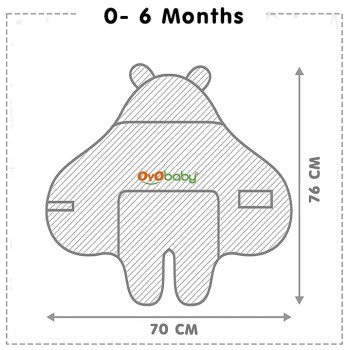 OYO BABY 3-in-1 Hooded Baby Blanket Wrapper - Pack of 2 (Star Pink and Blue) Towel for Baby Boy and Girl | All Season Soft Swaddle | 0-6 Months | Nursing Baby Gifts | Bath Robe