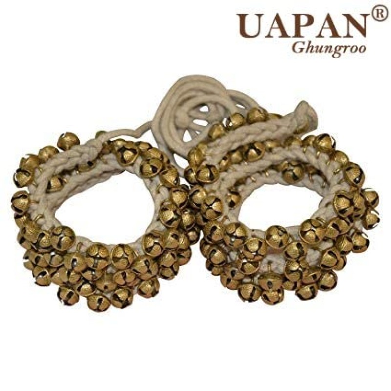 UAPAN Ghungroo (50 + 50) White Cotton String (1.4, 1.6, 1.75, 2.0, 2.5 Cms) UAPAN Ghungroo (50 + 50) White Cotton String (1.4, 1.6, 1.75, 2.0, 2.5 Cms)