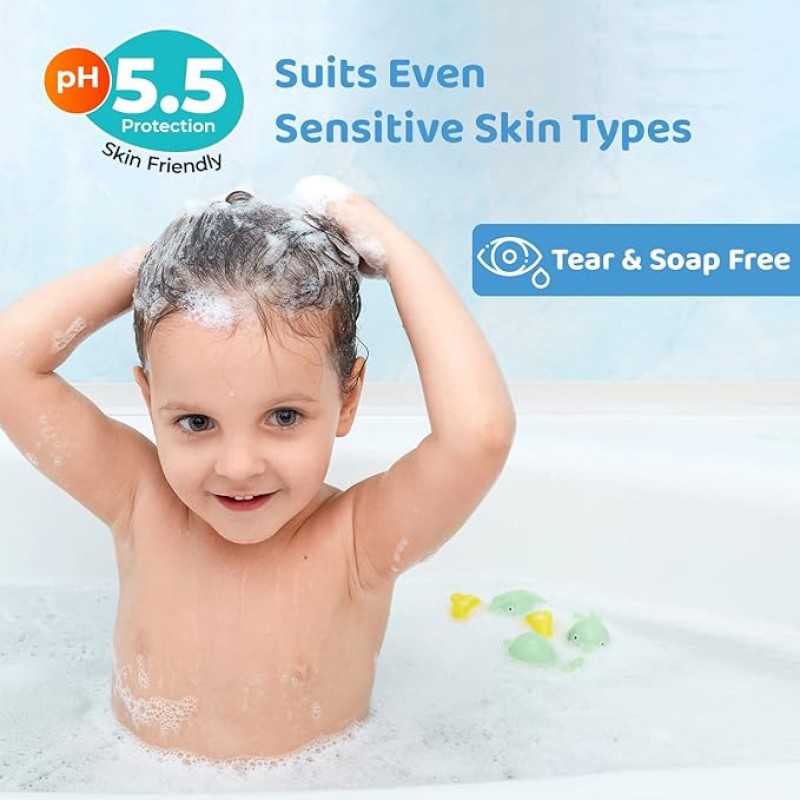 R for Rabbit Pure & Beyond Baby Shampoo for Kids, No Tears, Ph 5.5 Mild & Gentle With Natural Oatmeal and Avacado (200 ml) R for Rabbit Pure & Beyond Baby Shampoo for Kids, No Tears, Ph 5.5 Mild & Gentle With Natural Oatmeal and Avacado (200 ml)
