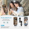 3 in 1 K8 Wireless Microphone, Digital Mini Portable Recording Clip Mic with Receiver for All Android Lightning Mobile Phones Camera Laptop for Vlogging YouTube Online Class, Zoom Call 3 in 1 K8 Wireless Microphone, Digital Mini Portable Recording Clip Mic with Receiver for All Android Lightning Mobile Phones Camera Laptop for Vlogging YouTube Online Class, Zoom Call