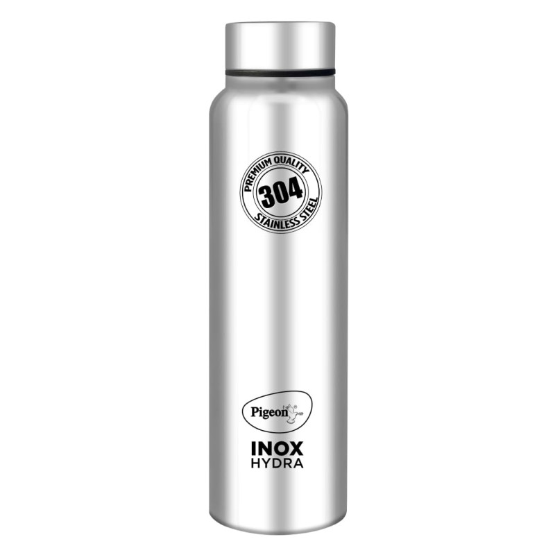 Pigeon by Stovekraft Inox Hydra Plus Stainless Steel Drinking Water Bottle 900 ml - Silver Pigeon by Stovekraft Inox Hydra Plus Stainless Steel Drinking Water Bottle 900 ml - Silver