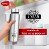 Pigeon by Stovekraft Inox Hydra Plus Stainless Steel Drinking Water Bottle 900 ml - Silver