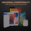 Duracell 20000 MAH Slimmest Power Bank with 1 Type C PD and 2 USB A Port, 22.5W Fast Charging Portable Charger to Charges 3 Devices Simultaneously for iPhones, Android Phones, Smart Watches & More Duracell 20000 MAH Slimmest Power Bank with 1 Type C PD and 2 USB A Port, 22.5W Fast Charging Portable Charger to Charges 3 Devices Simultaneously for iPhones, Android Phones, Smart Watches & More