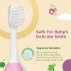 Chicco Baby Manual Toothbrush For Infants (6M-36M), Set Of 2|Extra Soft Tapered Bristles Ideal For Milk Teeth|Bpa Free (Blue, Green) Chicco Baby Manual Toothbrush For Infants (6M-36M), Set Of 2|Extra Soft Tapered Bristles Ideal For Milk Teeth|Bpa Free (Blue, Green)