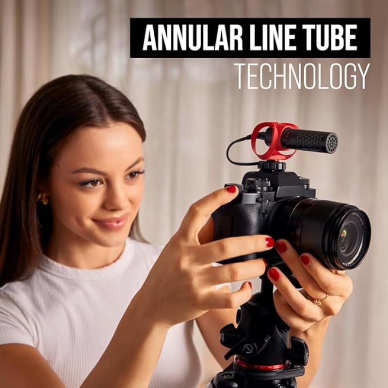 Rode Videomicro Ii Ultra-Compact On-Camera Shotgun Microphone for Recording Audio with A Camera Or Mobile Device - Auxiliary Rode Videomicro Ii Ultra-Compact On-Camera Shotgun Microphone for Recording Audio with A Camera Or Mobile Device - Auxiliary