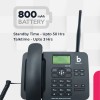 Beetel F2K GSM Fixed Wireless Phone, LCD Display, Supports Quad Band, Dual Sim, Hotline with Keypad Lock, Alarm, Calculator, Calendar, Low Battery Alert, Two-Way Speaker, 4 Direct Memory Keys (Black) Beetel F2K GSM Fixed Wireless Phone, LCD Display, Supports Quad Band, Dual Sim, Hotline with Keypad Lock, Alarm, Calculator, Calendar, Low Battery Alert, Two-Way Speaker, 4 Direct Memory Keys (Black)