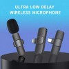 Careflection Microfone de lapela sem fio duplo K9 Plug and Play, sem necessidade de aplicativo e microfone de colarinho Bluetooth para todos os dispositivos iPhone, iPad, Mac para YouTube, transmissão Careflection Microfone de lapela sem fio duplo K9 Plug and Play, sem necessidade de aplicativo e microfone de colarinho Bluetooth para todos os dispositivos iPhone, iPad, Mac para YouTube, transmissão