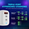 FLiX (Beetel) Storm 65W PD & QC GaN Tech Fast Charging Wall Charger for Mobile(Android/iOS), Laptop & MacBook, Triple Output (1Type A+2Type C),Wide Compatibility, with 65W Type C Cable(White - ST165) FLiX (Beetel) Storm 65W PD & QC GaN Tech Fast Charging Wall Charger for Mobile(Android/iOS), Laptop & MacBook, Triple Output (1Type A+2Type C),Wide Compatibility, with 65W Type C Cable(White - ST165)