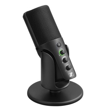 Sennheiser Profile USB Microphone for Podcasting, Recording, Streaming & Gaming. Built-in Headphone Output, All Metal housing and Cardioid Condenser Capsule