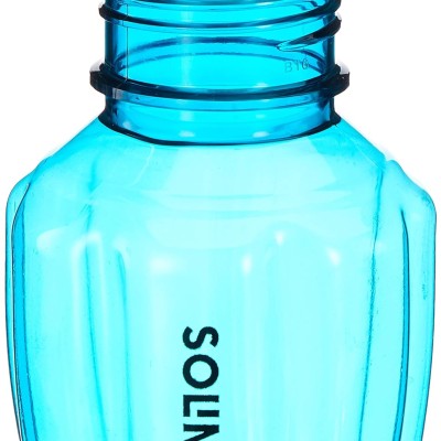 Solimo 1000 ml Plastic Water Bottle | Set of 6 |Multi Color