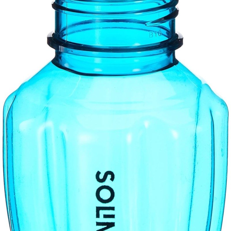 Solimo 1000 ml Plastic Water Bottle | Set of 6 |Multi Color Solimo 1000 ml Plastic Water Bottle | Set of 6 |Multi Color