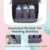 R for Rabbit Caramello Dino Diaper Bag for Mothers Travel Multipurpose Stylish Backpack with 11 Pockets, Water Resistant Large Storage Capacity, 3 Insulated Front Pockets Maternity Bags (Beige) R for Rabbit Caramello Dino Diaper Bag for Mothers Travel Multipurpose Stylish Backpack with 11 Pockets, Water Resistant Large Storage Capacity, 3 Insulated Front Pockets Maternity Bags (Beige)