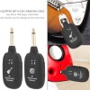 Careflection || Wireless Audio Transmitter Receiver 100ft Transmission Distance Built-in Rechargeable Lithium Battery, Electric Guitar Accessories for Guitar Bass Careflection || Wireless Audio Transmitter Receiver 100ft Transmission Distance Built-in Rechargeable Lithium Battery, Electric Guitar Accessories for Guitar Bass