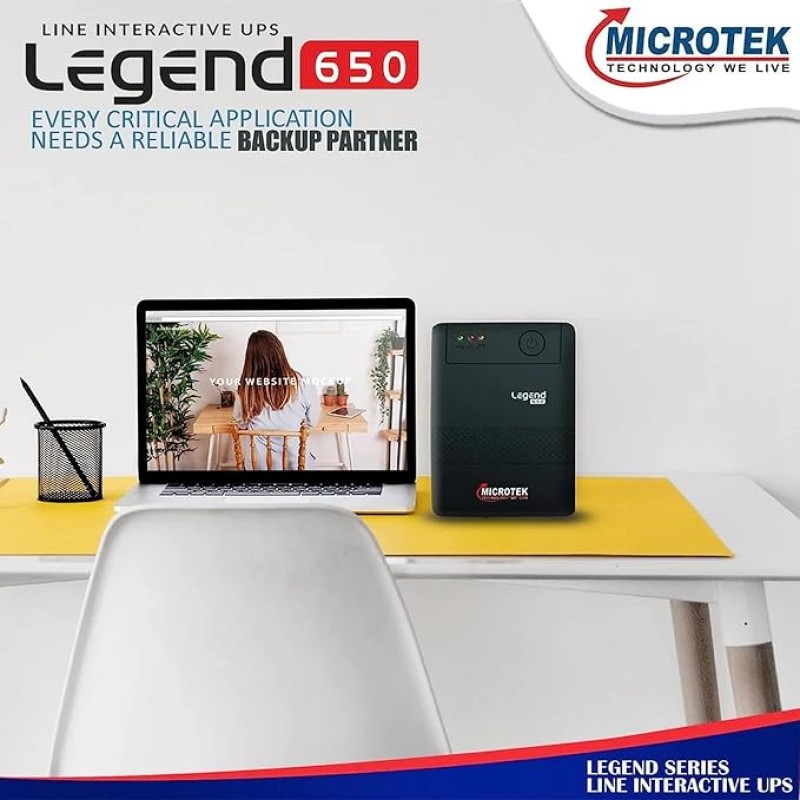 Microtek Line Interactive Legend 650 UPS System an Ideal Power Backup & Protection Microtek Line Interactive Legend 650 UPS System an Ideal Power Backup & Protection