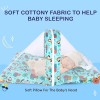 Bumtum Baby Horse Mosquito Net & Neck Throw Pillow, Baby Gadda Set for New Born, 0-6 Month, Printed Baby Bedding, Baby Sleeping Bed of 71Cm X 47Cm X 5Cm, Sky Blue, Cotton, Free Size Bumtum Baby Horse Mosquito Net & Neck Throw Pillow, Baby Gadda Set for New Born, 0-6 Month, Printed Baby Bedding, Baby Sleeping Bed of 71Cm X 47Cm X 5Cm, Sky Blue, Cotton, Free Size