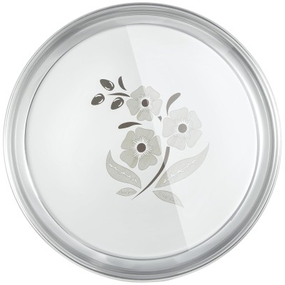 Solimo Plate Set | Stainless Steel | Set of 6 | 12 Inches Solimo Plate Set | Stainless Steel | Set of 6 | 12 Inches