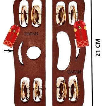 UAPAN wood Narad Muni Kartal for Kirtan I Bhajan Musical Instrument I Pair of 1 UAPAN wood Narad Muni Kartal for Kirtan I Bhajan Musical Instrument I Pair of 1