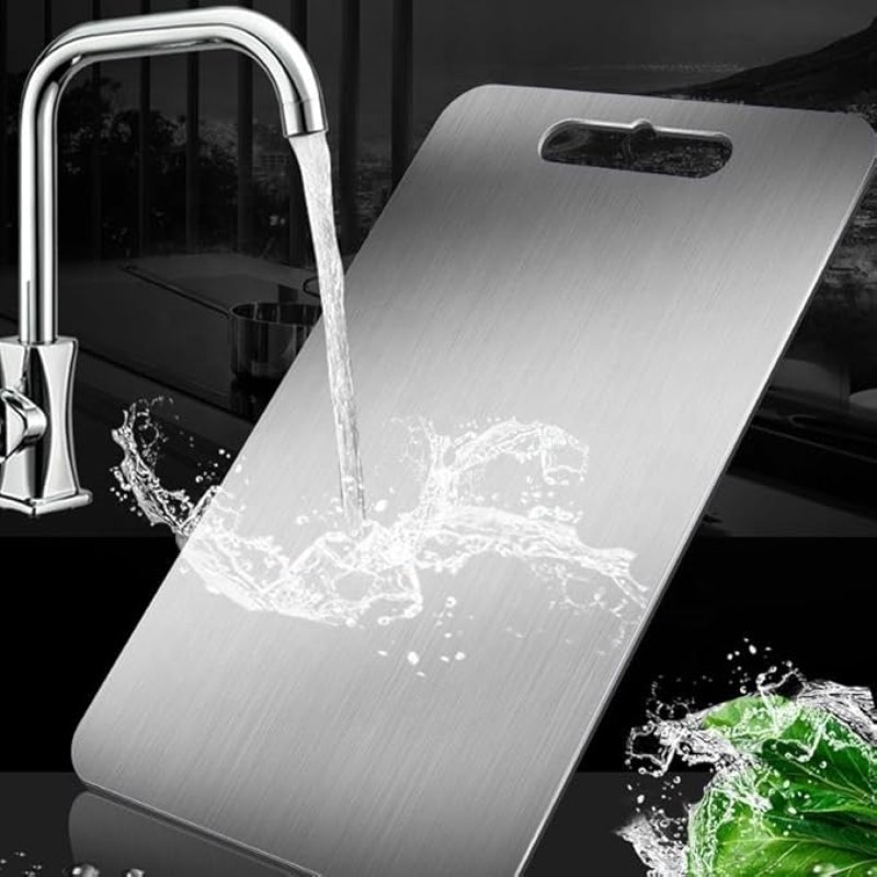 Stainless Steel Multipurpose Chopping and Cutting Board for Kitchen, Vegetables & Meat Cutting, Fruit Cutter, Heavy Durable Easy to Clean Chopping and Cutting Board Stainless Steel Multipurpose Chopping and Cutting Board for Kitchen, Vegetables & Meat Cutting, Fruit Cutter, Heavy Durable Easy to Clean Chopping and Cutting Board