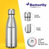 Butterfly Aura Stainless Steel Vacuum Flask | 350 ML | 24 Hours Hot & Cold | Rust Free | Wide Mouth | Lightweight | Leak Proof | Indoor, Outdoor Use | Thermo Flask | Silver Butterfly Aura Stainless Steel Vacuum Flask | 350 ML | 24 Hours Hot & Cold | Rust Free | Wide Mouth | Lightweight | Leak Proof | Indoor, Outdoor Use | Thermo Flask | Silver