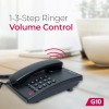 Beetel G10 Newly Launched, Corded Landline Phone, Ringer LED Indication, Desk and Wall Mountable, 3 Step Ringer Volume Control, Tone/Puls/Flash/Pause/Redial, TEC Certified (G10 Black) Beetel G10 Newly Launched, Corded Landline Phone, Ringer LED Indication, Desk and Wall Mountable, 3 Step Ringer Volume Control, Tone/Puls/Flash/Pause/Redial, TEC Certified (G10 Black)